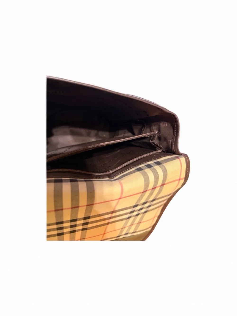 Burberry Olive Messenger Crossbody Bag - Picture 4 of 12